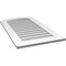 Ekena Millwork Arch Top Surface Mount PVC Gable Vent: Functional, w/ 3-1/2"W x 1"P Standard Frame, 22"W x 40"H GVPAR22X4001SF - alternate 5